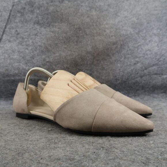 Chinese Laundry Shoes Womens 9 Flats Slip On Pointed Toe Fashion Classic Gray - Picture 1 of 12